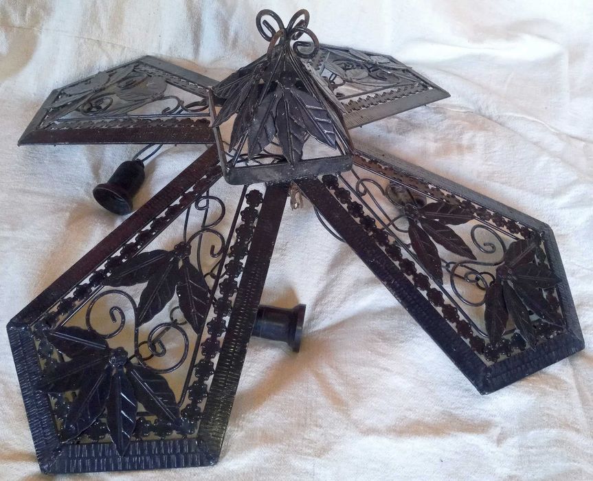 Метален полилей 4 крушки