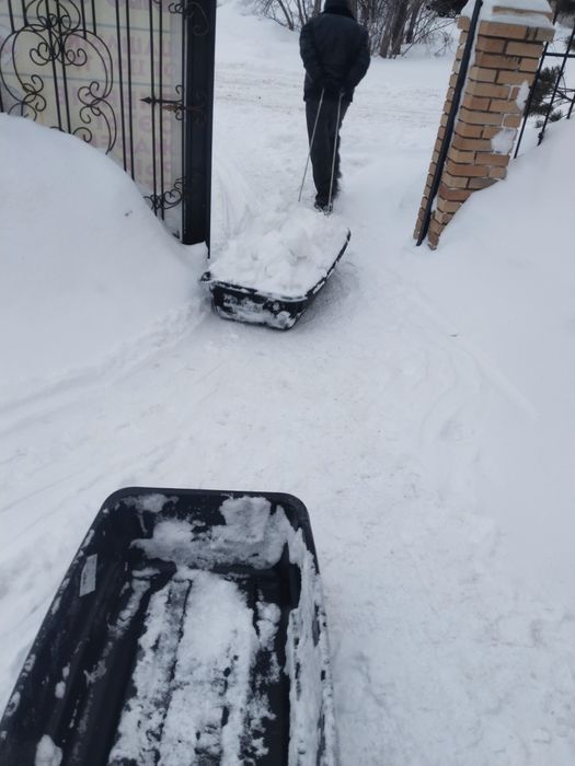 уборка снега Астана