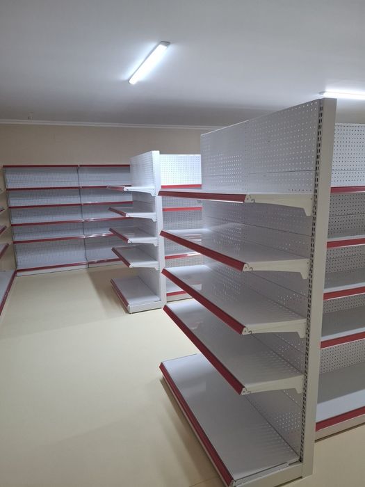 Крайстенен и островен стелаж за магазин супермаркет