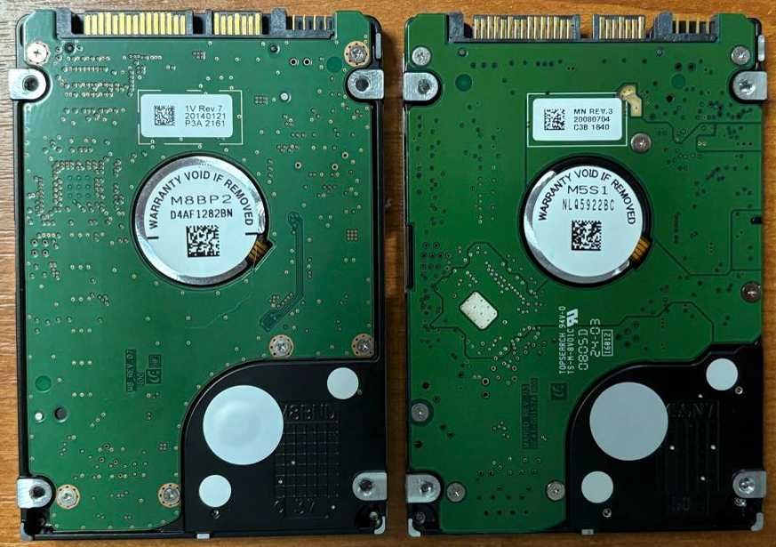 HDD 1TB 2x Samsung 2.5 inch (format laptop)