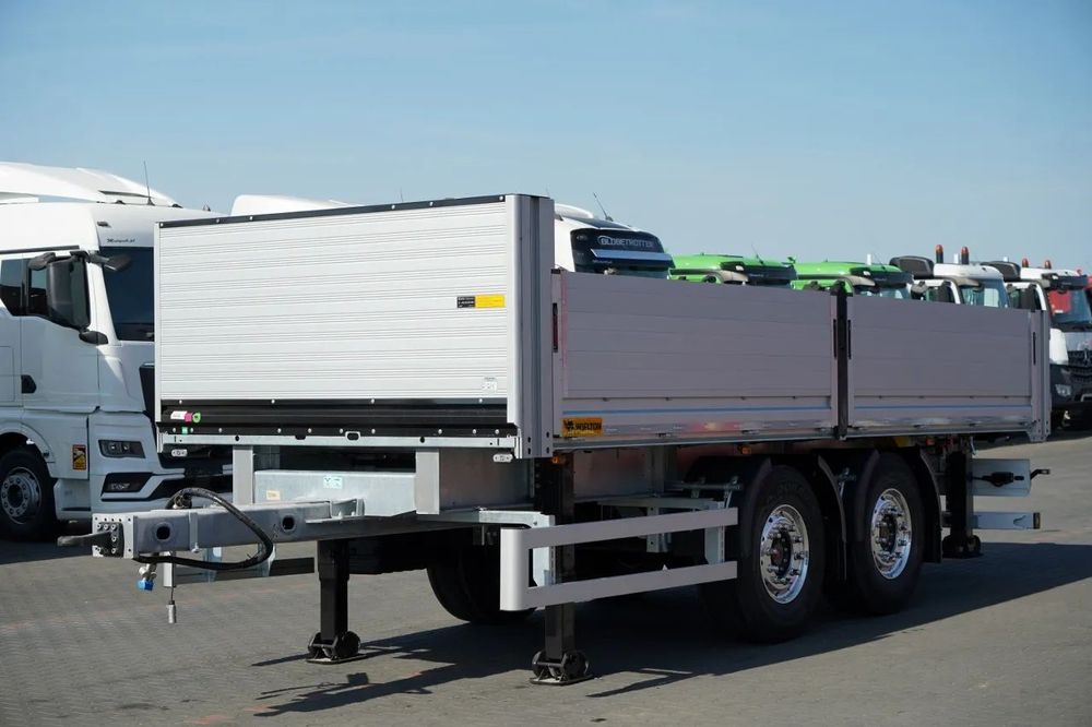 Wielton REMORCA BOARD / PENTRU CONSTRUCTIE / NOU / DISPONIBIL Imediat / GREUTATE: 3800 KG / JANTE ALIE