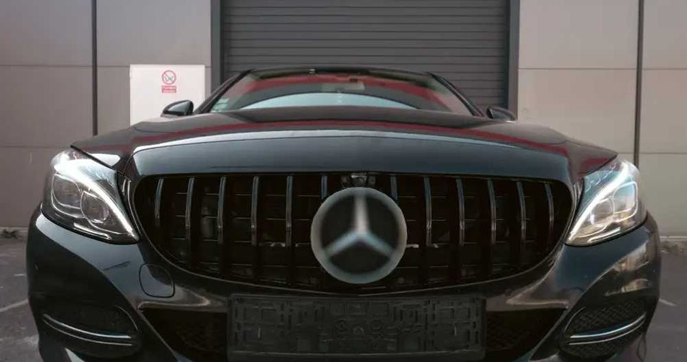 Grila Centrala compatibil cu Mercedes C-Class W205 S205 A205 C205 (2014-2018) GT-R Panamericana