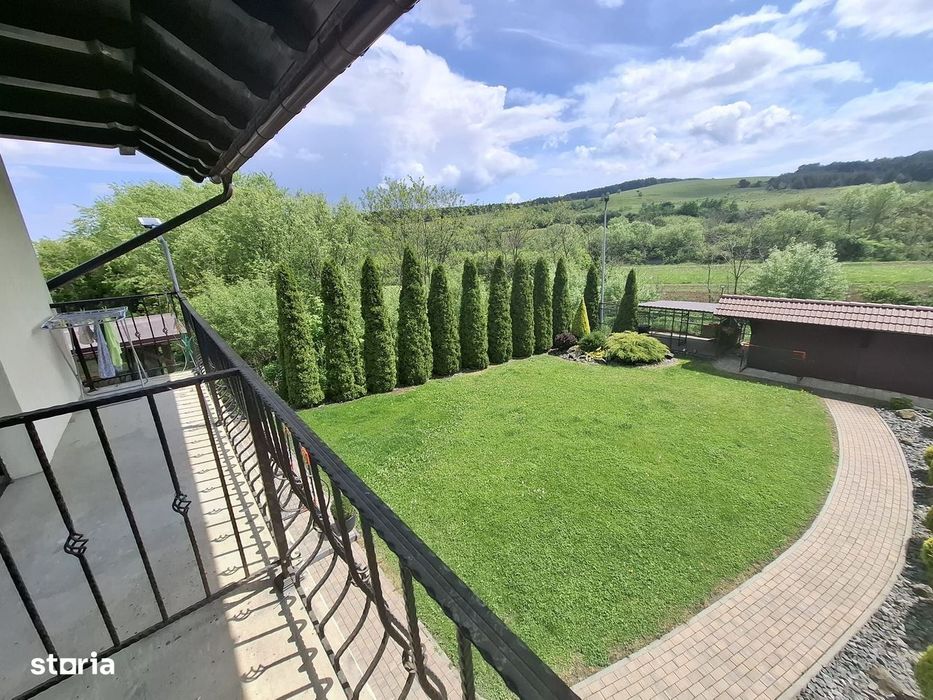 Casa individuala mobilata si utilata la 6 km de Sibiu - Poplaca,