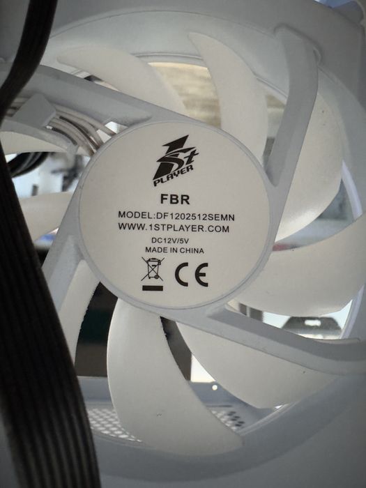 Set PC 7 ventilatoare ARGB First Player + controller 10 porturi