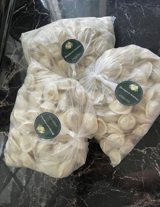 Замароженные Манты, пельмен