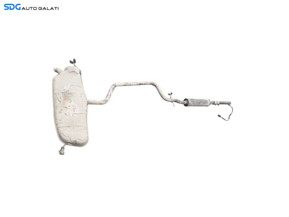 Ansamblu Complet Evacuare Toba Tobe Teava Esapament Intermediara Finala Volkswagen Golf 6 1.4 Benzina 2008 - 2013 [LC2840]
