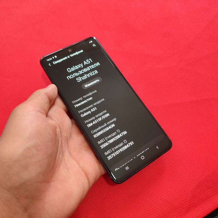 Samsung Galaxy A51 ideal holatda
