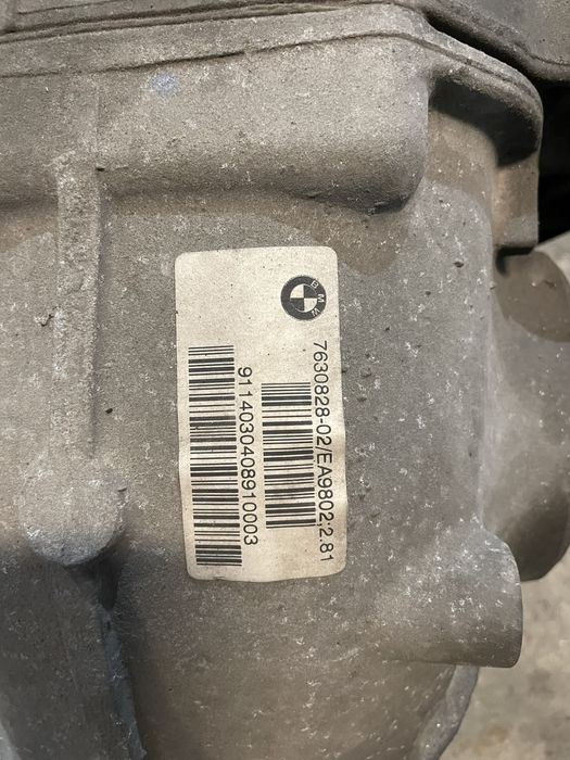 Диференциал БМВ Ф10/ Ф11, М50д (diferencial bmw f10, m50d)