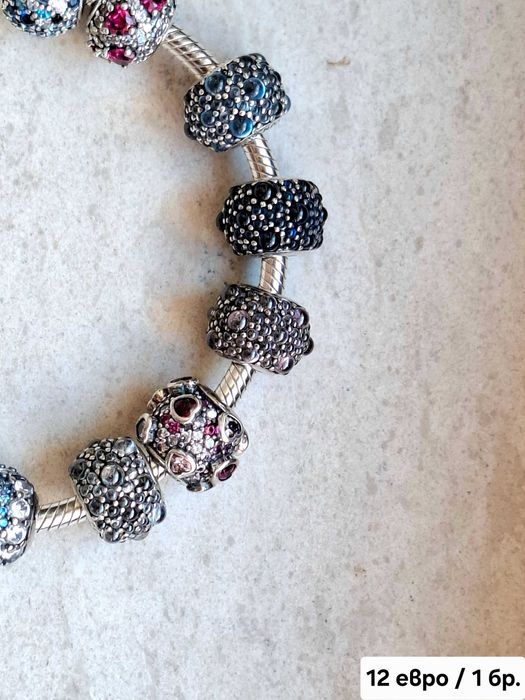 Сребърни талисмани за гривна Pandora