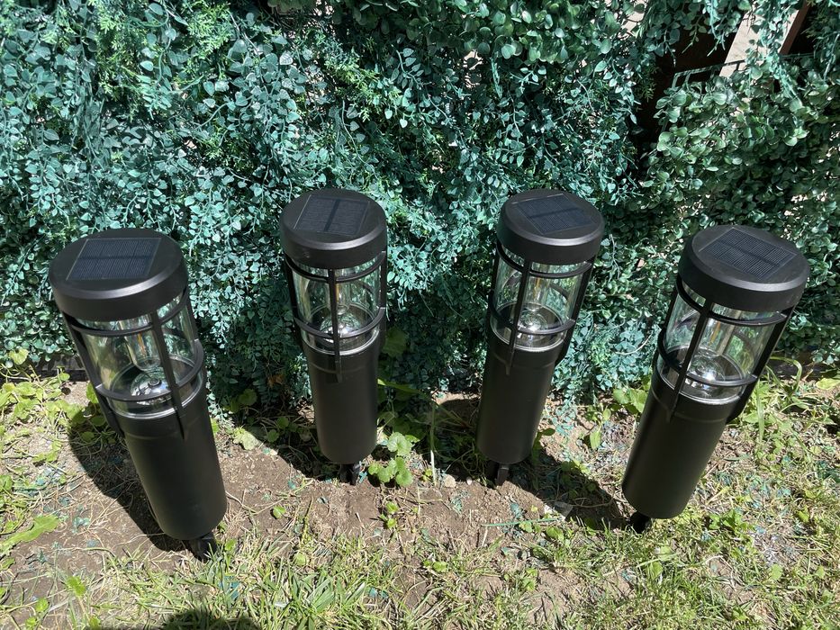 4 lumini solare curte