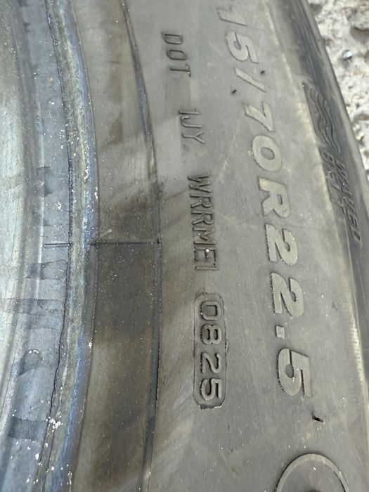 Anvelope camion directie 315/70r22,5 Brigestone duravis 2025 profil 90%