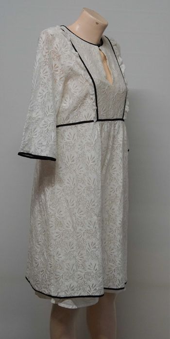 Rochie EMME By Marella dantela alba marimea 46