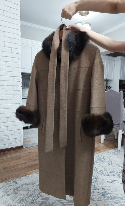 Пальто женское теплое