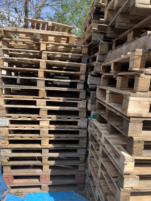 Vând paleti și euro paleti cu transport la domiciliu