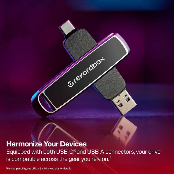 Alpha Theta Sandisk DJ Flash Drive - 512GB USB