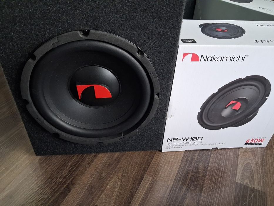 Бас 10" Субуфер Nakamichi 10"