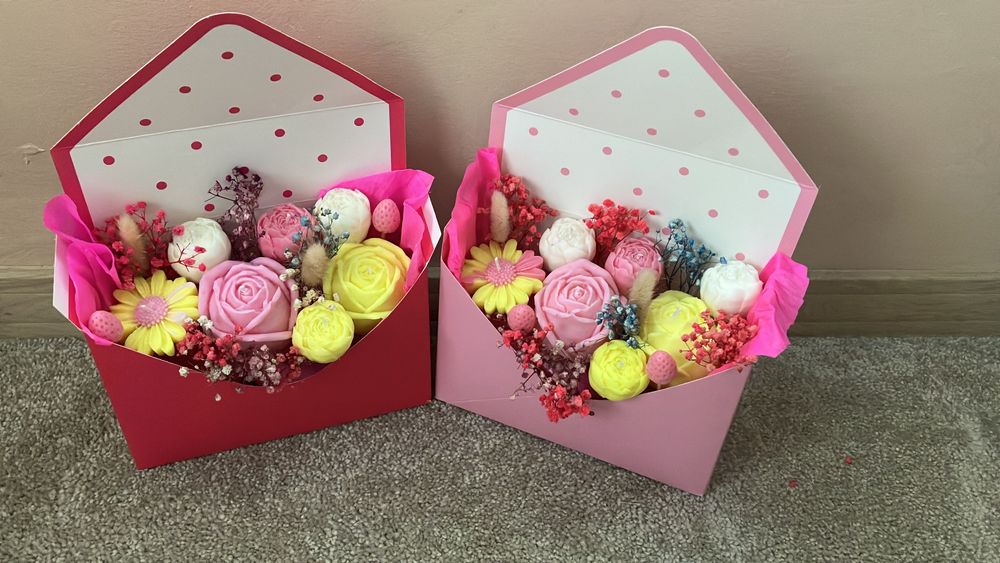 Ароматни букети от соев восък!