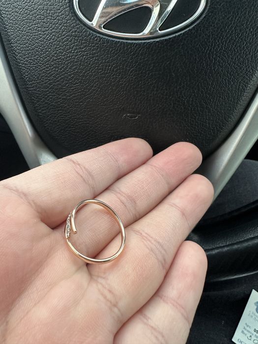 Кольцо золото 585