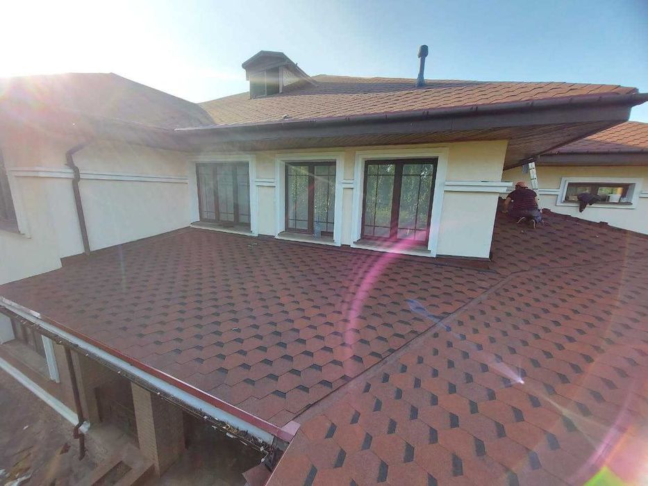 Гибкая черепица/Андулин/том/мягкая крыша