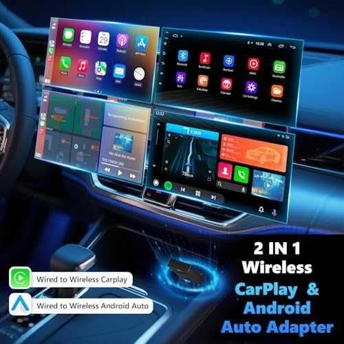 Нов Безжичен CarPlay/Android Auto донгъл с 5GHz Wi-Fi и авто свързване
