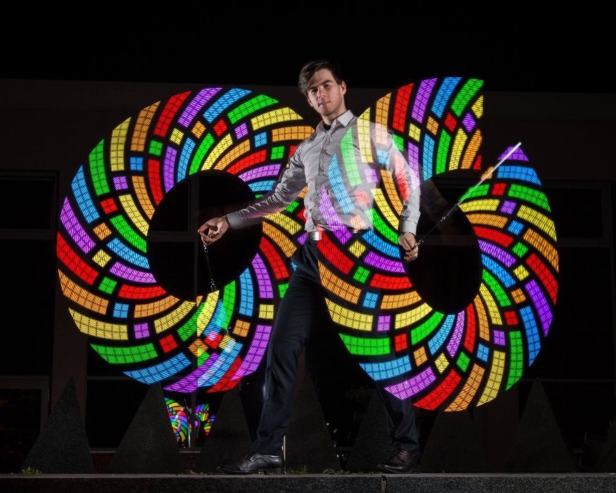 Пиксельное шоу ATON. PIXEL SHOW