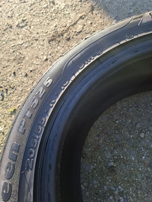 Vand 2 anvelope 205 55 16 va noi petlas de vara dot 2023