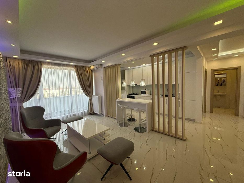 Apartament cu 3 camere, mobilat si utilat LUX