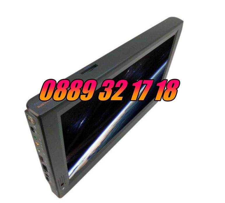 Преносим телевизор 12 инча, портативен цифров телевизор 12" 12v / 220v