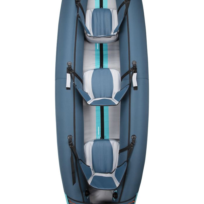 Caiac-canoe gonflabil pentru plimbări 2/3 - produs resigilat Decathlon