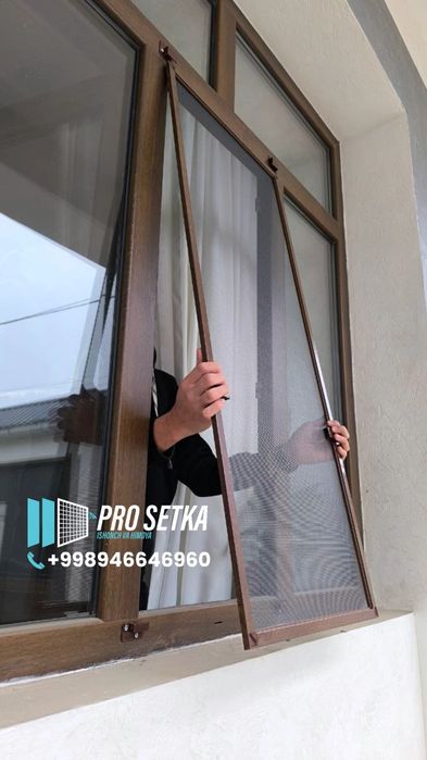 Москитные сетки на окно | Замер + уст | maskit akfa setka
