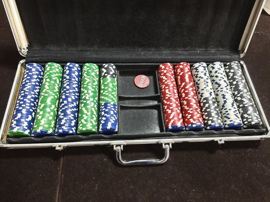 Покер чипове чип сет poker chip set