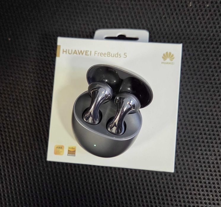 Huawei Freebuds 5 Silver Frost bluetooth слушалки