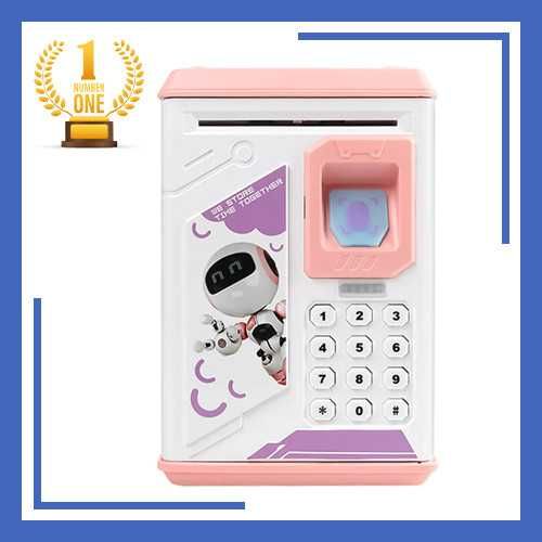 Супер Подарок! Детская копилка сейф Robot Bodyguard с кодовым замком