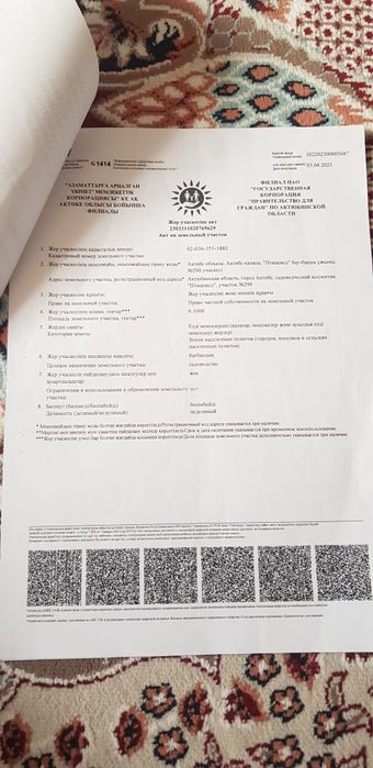 Жер сатылады ск птицевод уч 290