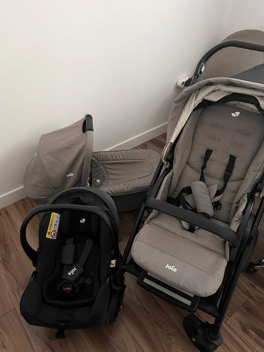 Cărucior bebe Joie 3-în-1