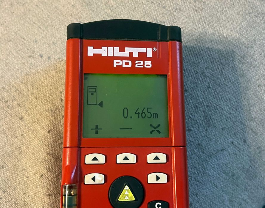 Telemetru laser Hilti PD 25 distanta profesional cu husa