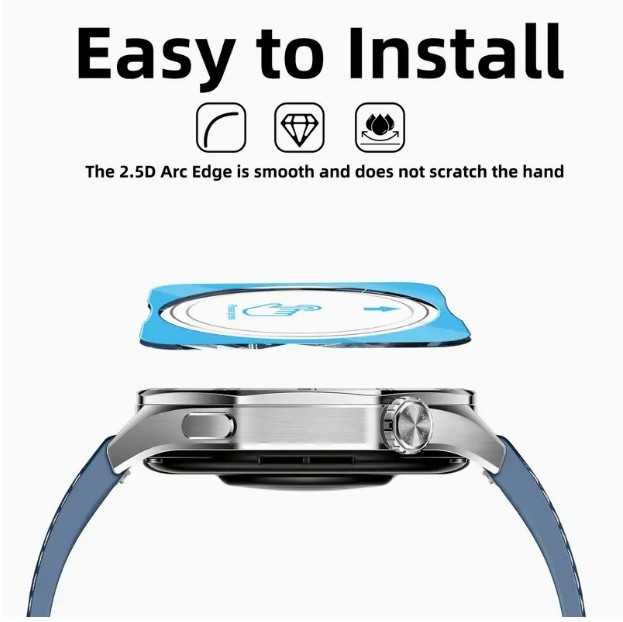 Set 2 folii sticla protectie ecran Huawei Watch GT 5/GT5 Pro (46mm)