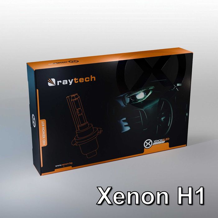 Xenon система H1 RayTech 55W AC 4300K
