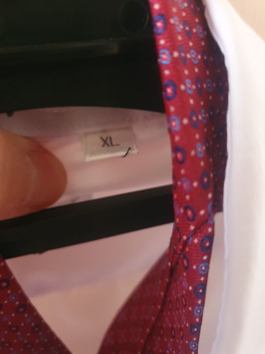 Мужской белый рубашка