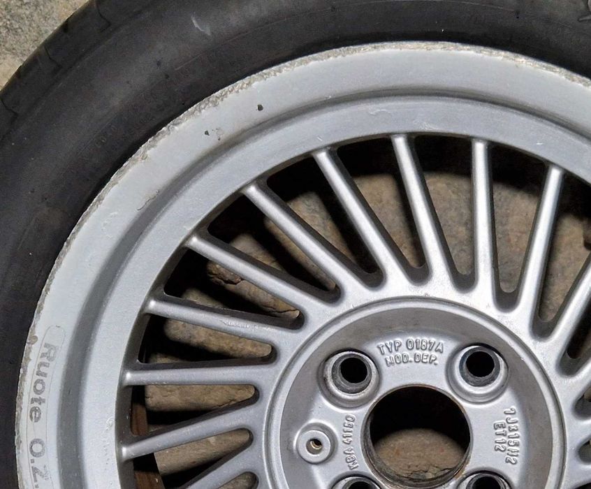 OZ Turbine 7x15",  4x100,  ET12,  супер-редки за E30, Golf и др.