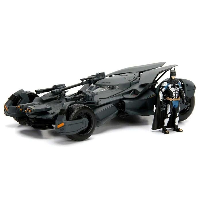 Jada,Toys  Batman si Batmobile Figurina + macheta Justice League 1: 24