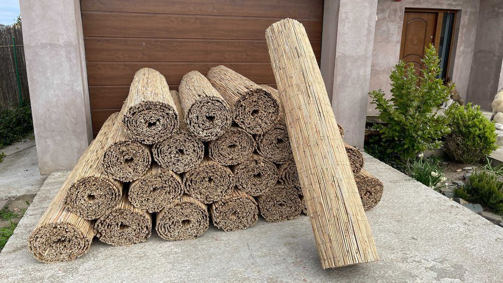 RULOURI ROGOJINA stuf/ papura/ trestie cusute cu Sarma Zincata