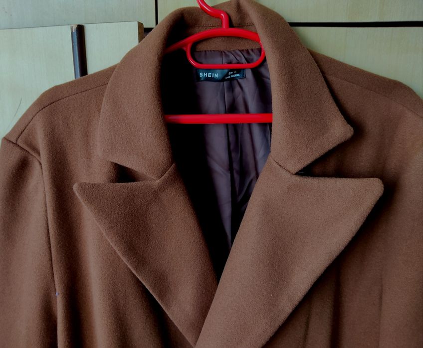XL  Shein  Мъжко  Палто