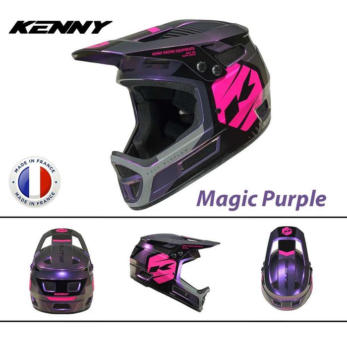 Кросова каска KENNY ELITE 2026 Full Face, EN Сертифицирана, ФРАНЦИЯ
