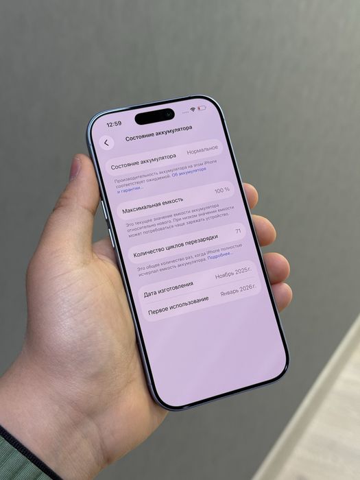 iPhone 17 256 GB АКБ 100% 71 цикл | Mobile Zone
