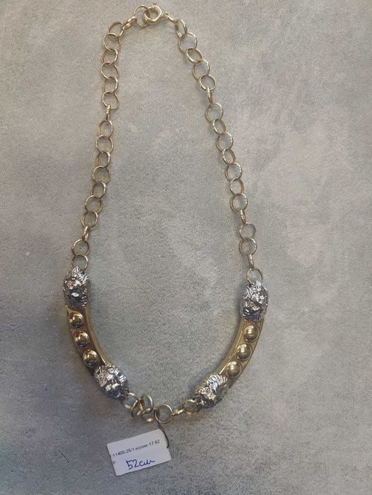 Златно дамско колие 17.62гр-14к