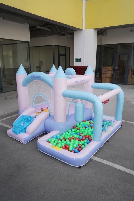 Надувной батут с бассейном ( 287х262х182) Бесплатный доставка