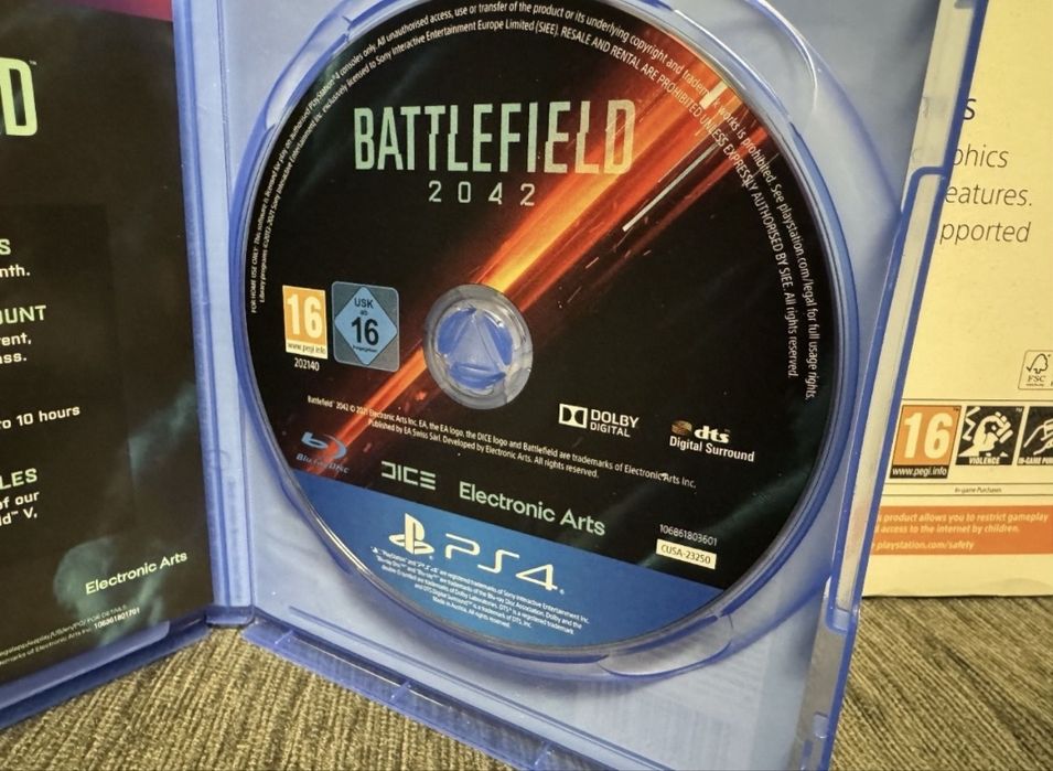 Игра PlayStation / Battlefield 2042 PS4 PS5