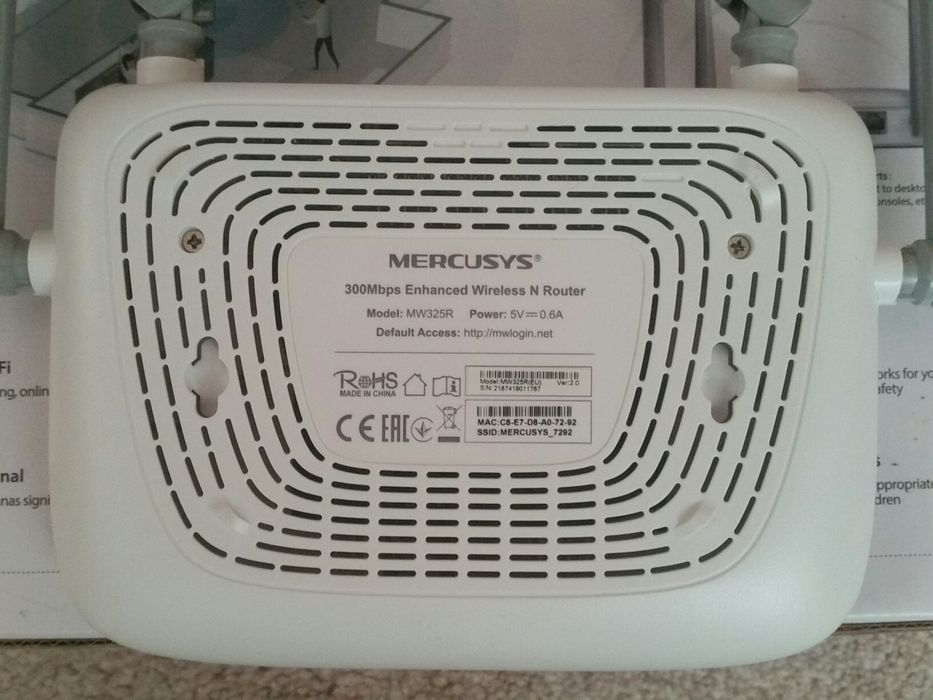 Router wireless Mercusys 300 Mbps