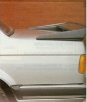 Спойлер Zender/AC Schnitzer BMW E 30 Heckspoiler Germany